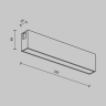 Трековый светильник MAYTONI BASIS TR151-1-12W4K-PT